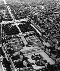 Архитектурные ансамбли главной оси центра Парижа на участке Лувр — площадь де Голя. 16—19 вв. Градостроительство.